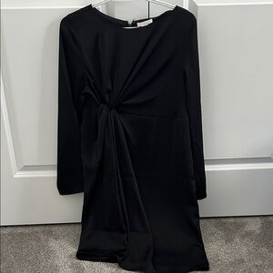 H&M Black Long Sleeve Dress